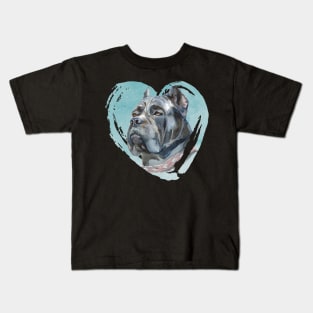 Cane Corso Portrait Kids T-Shirt